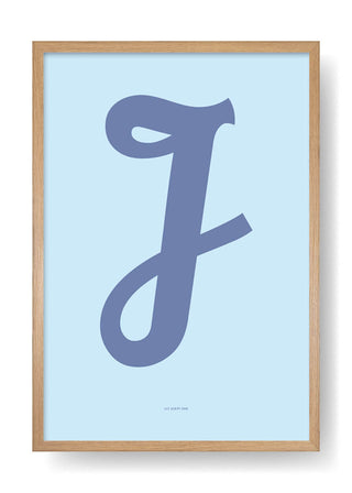 J. Design della lettera a colori