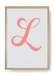L. Colour Letter Design