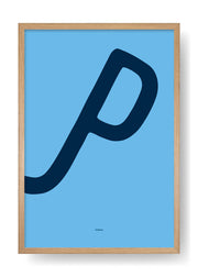 P. Colour Letter Design