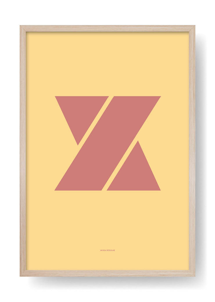 X. Colour Letter Design