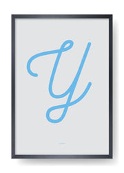 Y. Colour Letter Design