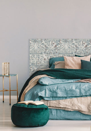 Rust Blue Headboard